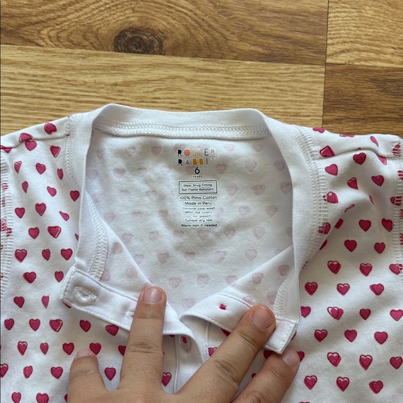Roller Rabbit Heart Pajama Set - Picture 3 of 9